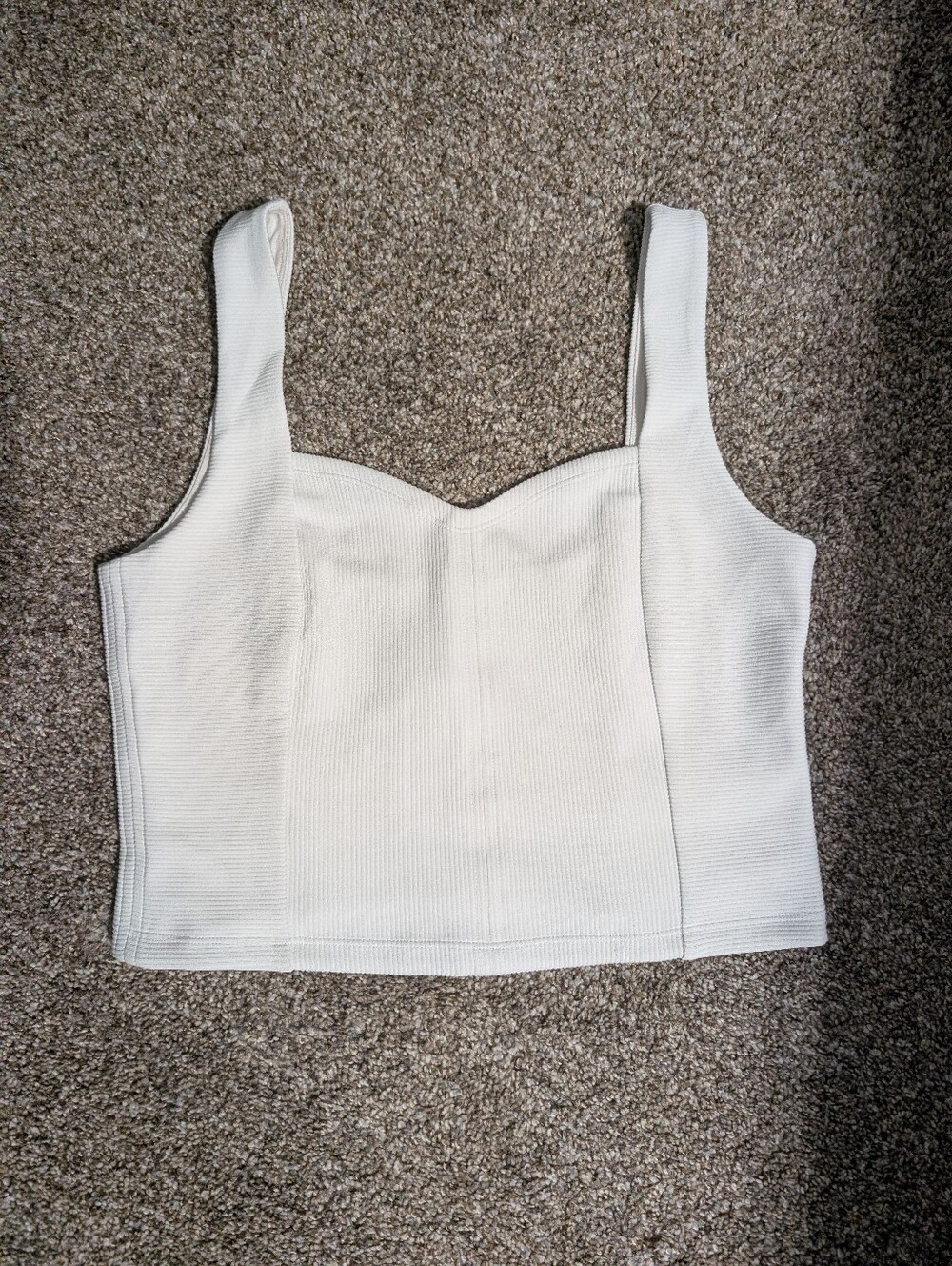 Lululemon Ribbed Softstreme Sweetheart Tank